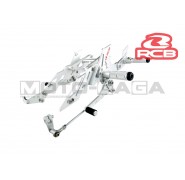 Racing Boy Adjustable Double Footrests/Rearsets - Yamaha T135