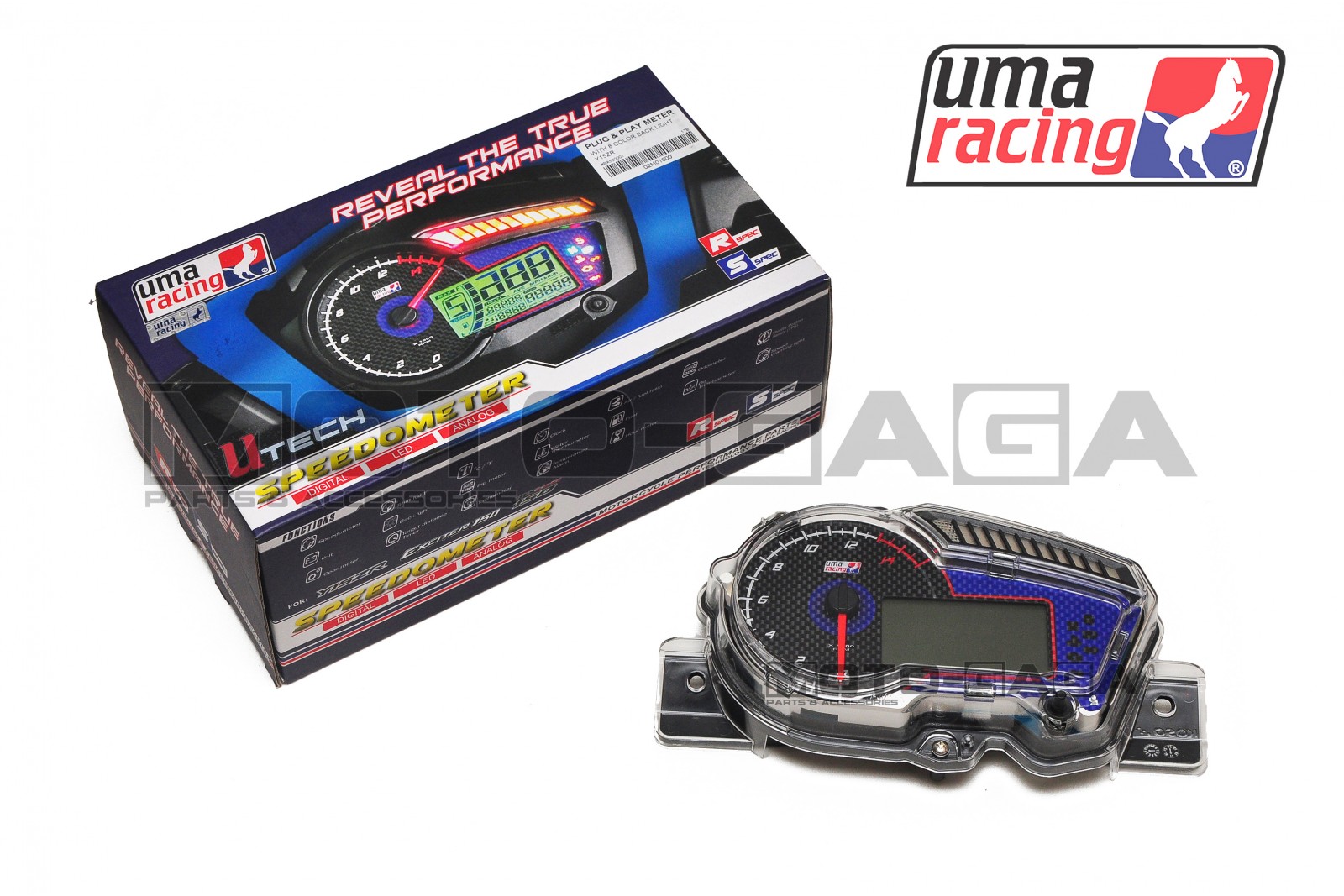 UMA Racing Custom Speedometer Assembly - Yamaha T150