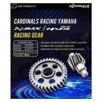 Cardinals Racing Gear Ratio Set - Yamaha NVX/Aerox/NMAX