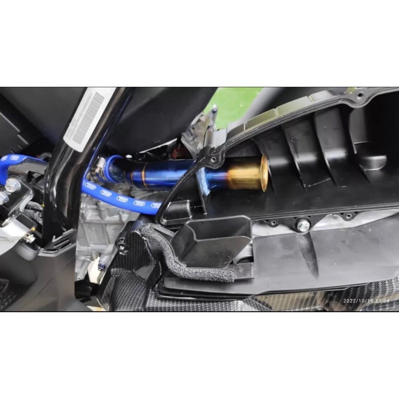 Stainless Steel Airbox Intake Pipe/Funnel Yamaha NVX/AEROX V1