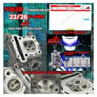 BRT Racing Vpro Cylinder Head (26in/22ex) with Camshaft (G1-G5) - Yamaha R15V3/MT-15/NVX/NMAX/T155 (VVA)