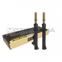 Tobaki Racing X Type Lowered Forks (Gold) - Yamaha T135 Jupiter MX/Crypton X/Spark/Exciter/Sniper/LC135 (5-speed)