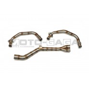 AHM Stainless Steel Exhaust Piping - Yamaha R25