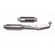 Various Honda Cub C90 C100 Leo Vince GP Corsa Exhaust CF/Alu
